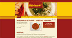 Desktop Screenshot of loeffelbar.net